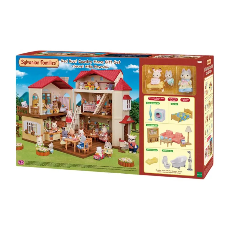 Sylvanian Families Light's Secret Attic In The Big House Toys-2