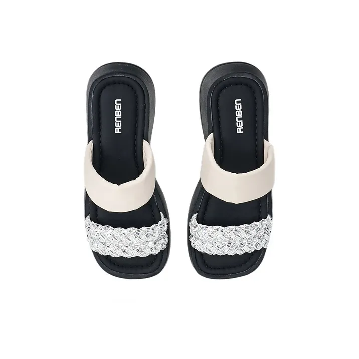 Humanism 1986 Quiet Antibacterial Slide Slippers Women's-10