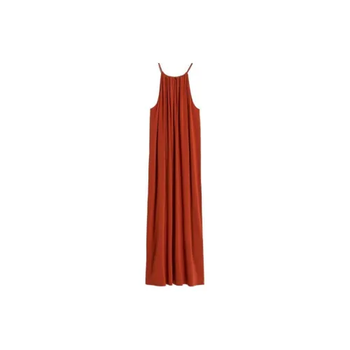 'S MAX MARA Sleeveless Dresses Women's Rusty