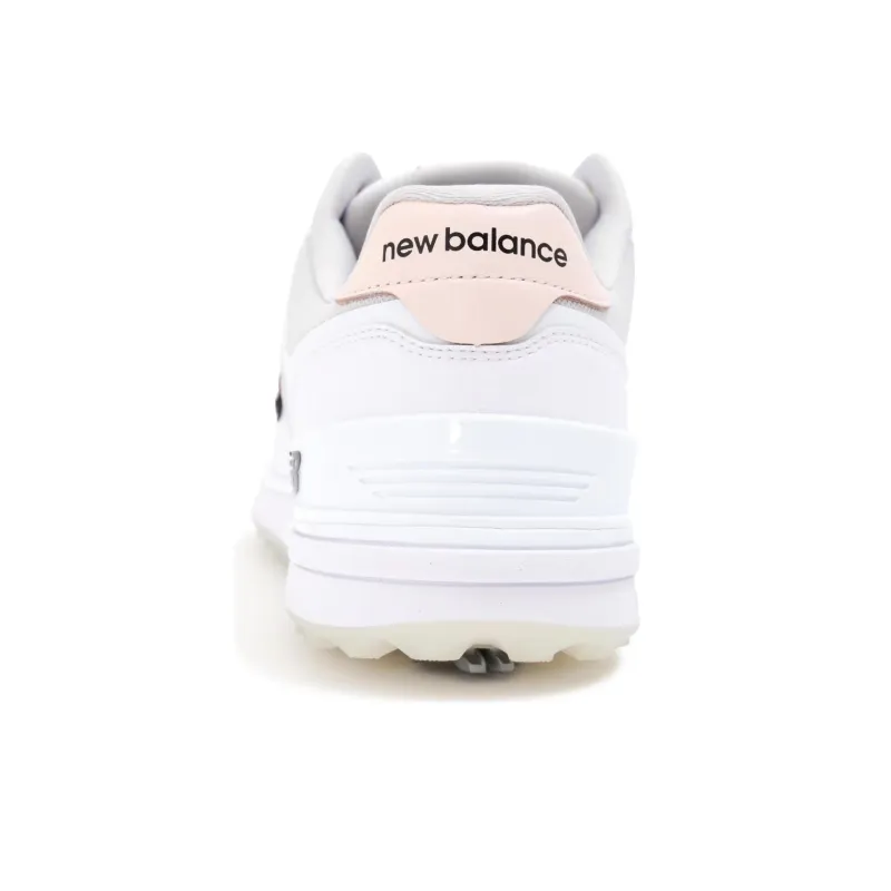New Balance 3000 V3 Slip Resistant Coverage Low Top Golf Shoes Women's White Pink 2E-4