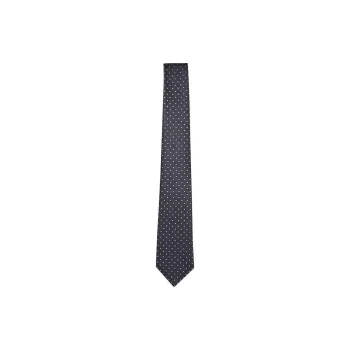 GIORGIO ARMANI Silk Tie With Micro Jacquard Polka Dots