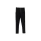 Black Ankle-Length with Buckle-No Fleece-Lined