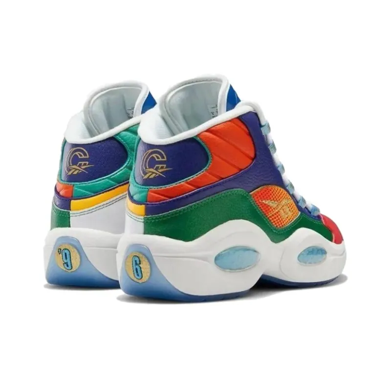 Concepts X Reebok Question Basketball Shoes Men Mid Top Multicolor-3