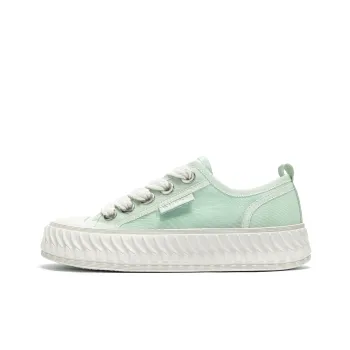 Dickies Low Top Canvas Shoes Women's Light Green