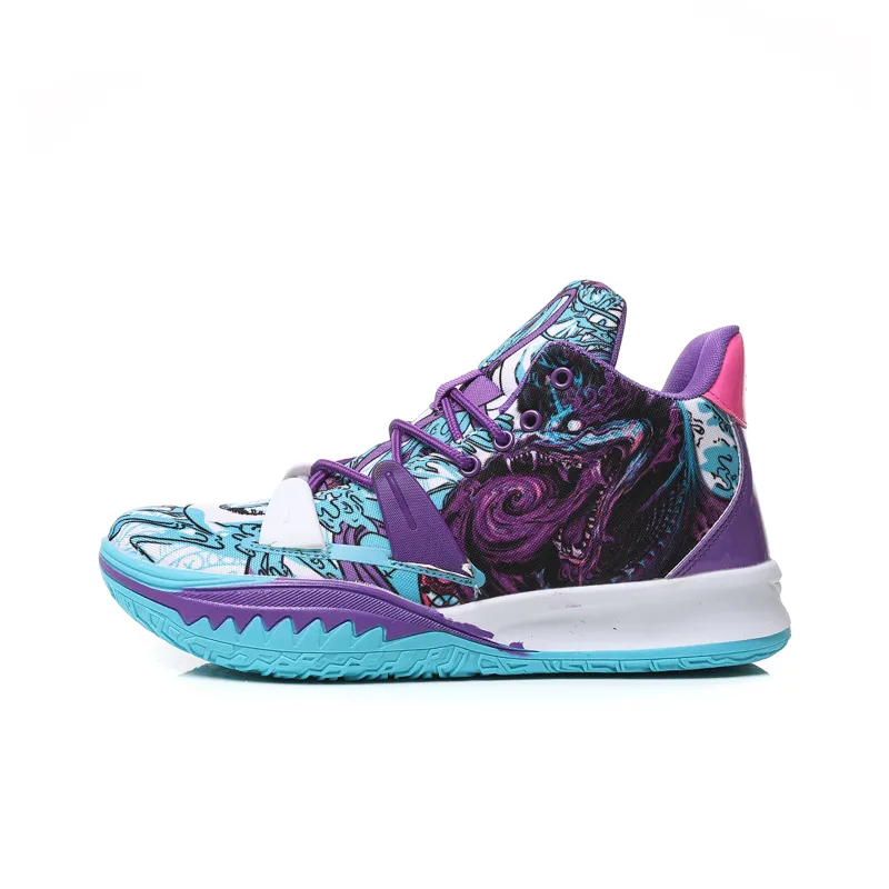 BURCOME Anti Slip Wear Resistant Breathable Moisture Wicking Mid Top Basketball Shoes Unisex-20