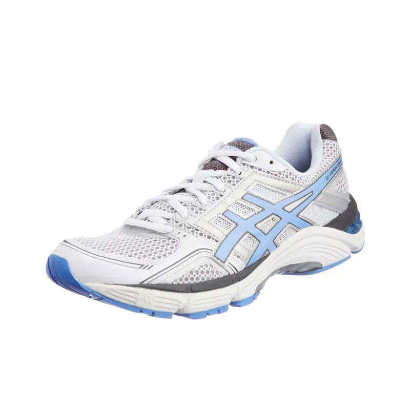 Asics Gel-Foundation 11 Breathable And Wear-resistant Low-Top Athletic Shoes Women's Silver Gray-2
