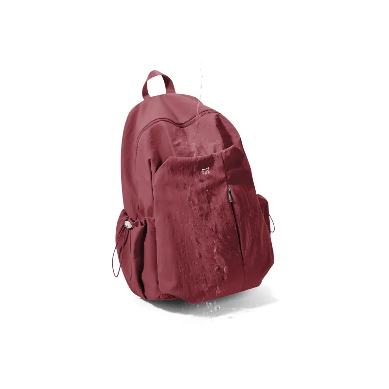 QING QI ZHE Washed Fabric Backpack Regular Unisex Multicolor-31