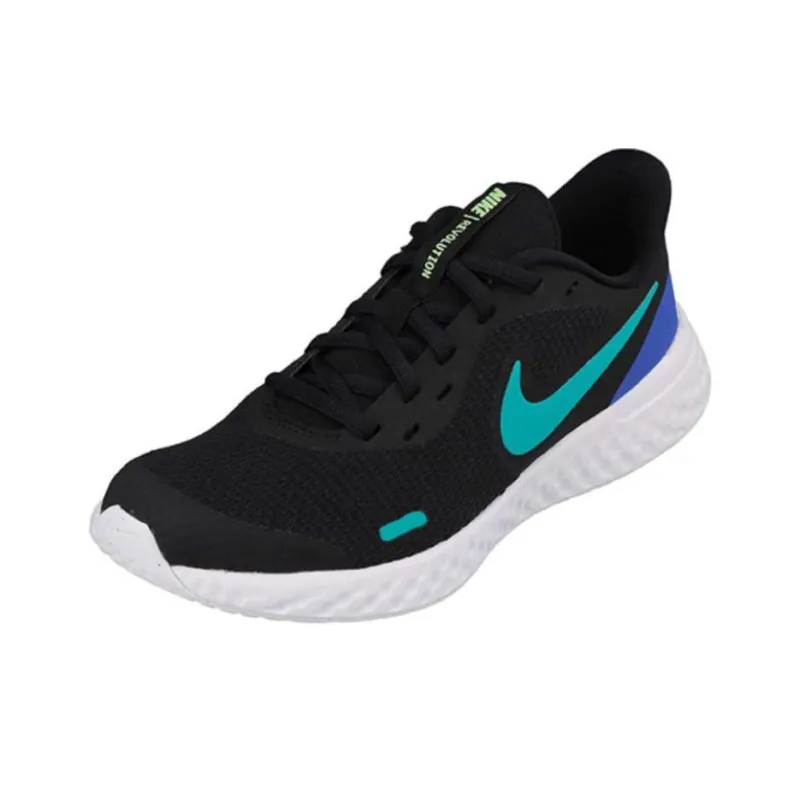 Nike Revolution 5 Black/Blue Gs-2