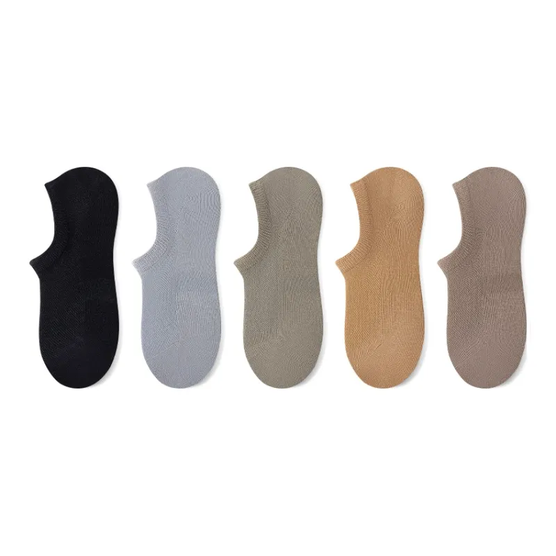 MIIOW No-Show Socks Men's 5 Pack-2