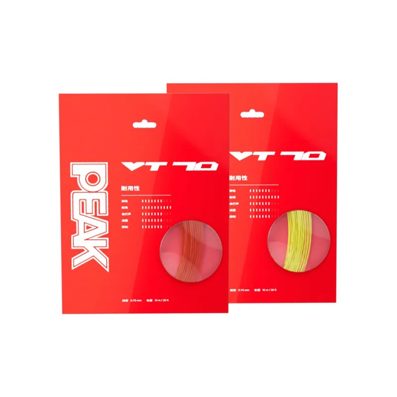 PEAK Stretchable And Durable Badminton String Professional Training Elasticity Durable Multiple Colors-5