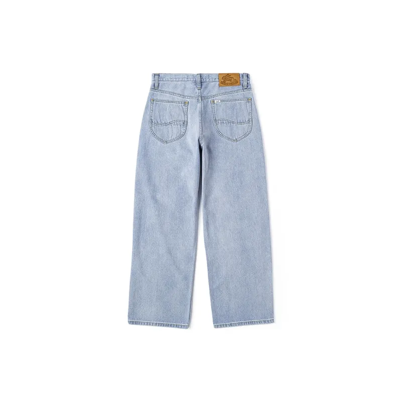 Melting Sadness X Lee Jeans Unisex Light Blue-1