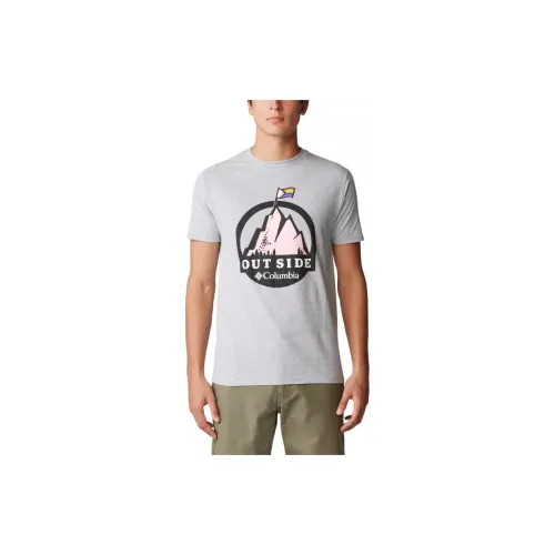 Columbia CSC T-Shirts Men Gray