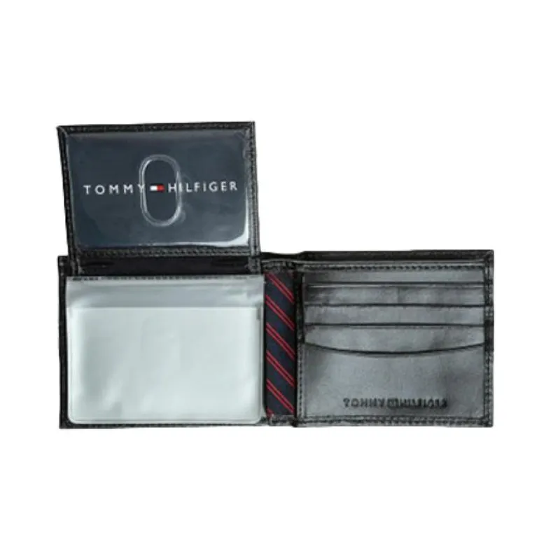 Tommy Hilfiger Synthetic Leather Wallet Regular Men's Black-3