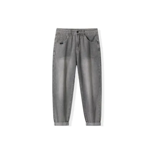 HALEBOSS Jeans Men Gray