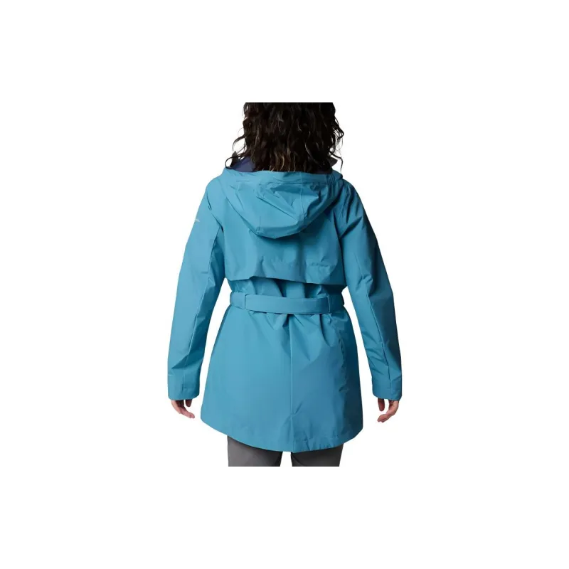 Columbia Trench Coat Women's Canyon Blue-1