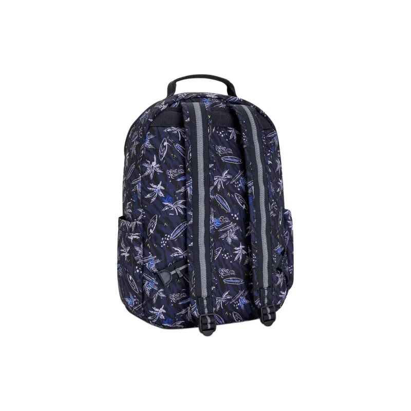 Kipling Recycled Polyester Backpack Large Size Men's Purple-2