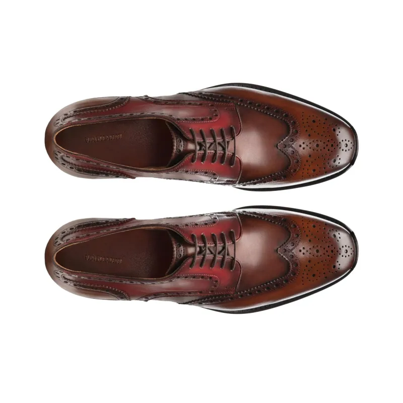 Magnanni Mariana Dress Shoes Women's Brown Red-3