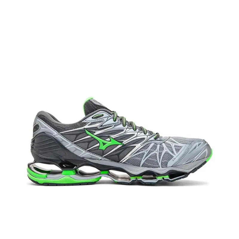 Mizuno Wave Prophecy 7 'Dark Grey Neon Green'-1
