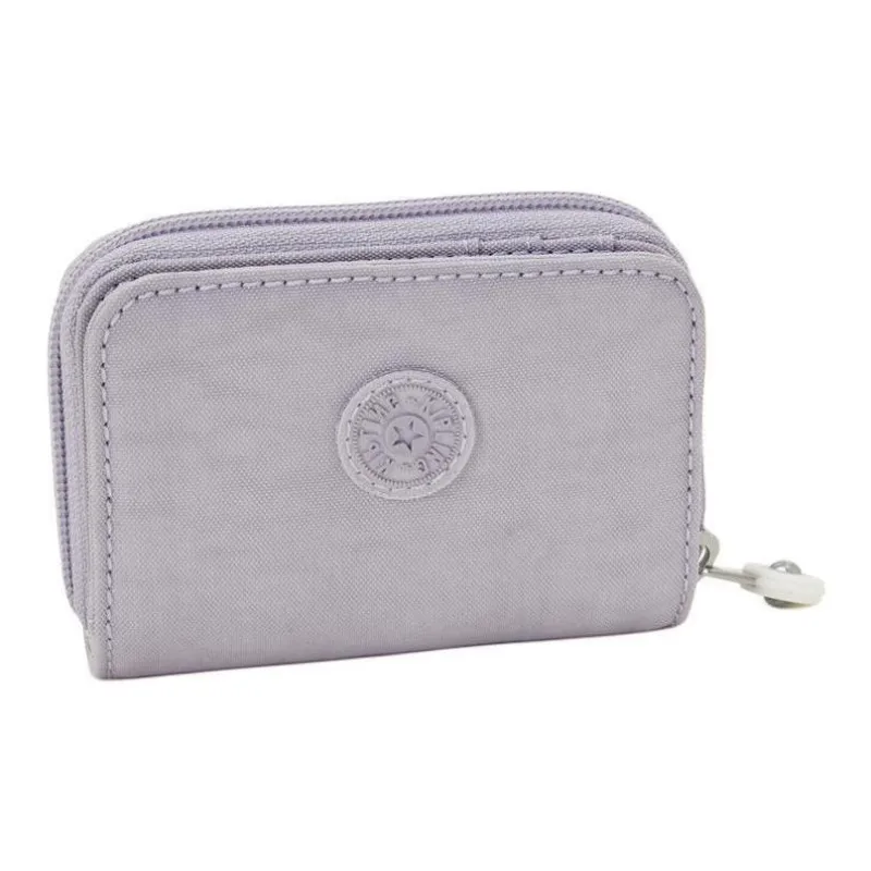 Kipling Recycled Polyamide Wallet Small Size Women's Soft Gray-1