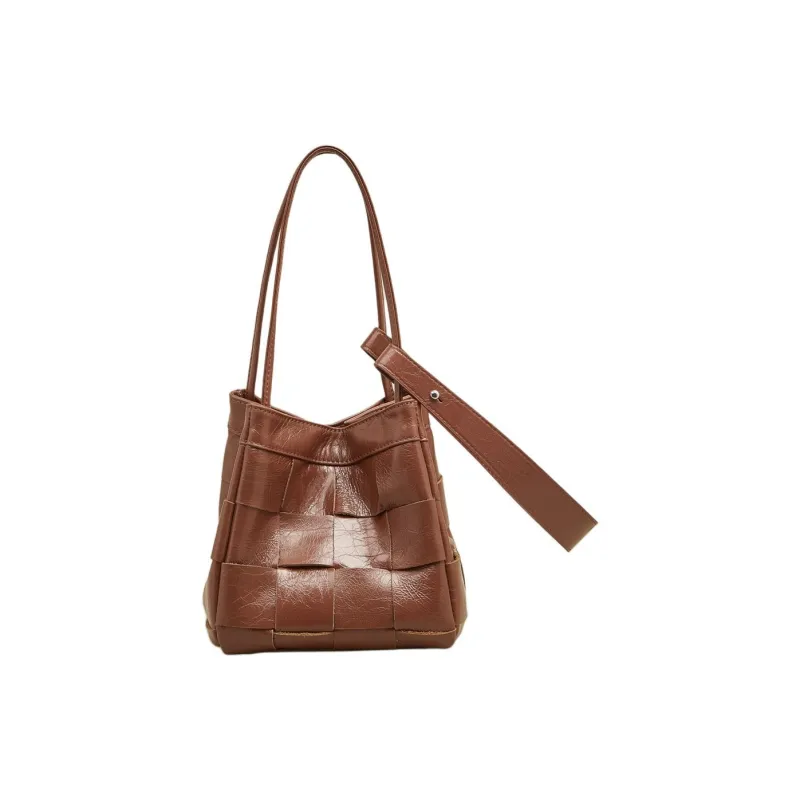 Marino Orlandi Synthetic Leather Bonded Cow Split Leather Handbag Small Size Women's Multicolor-9