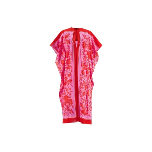 GUCCI Short-Sleeved Dresses Women's Red