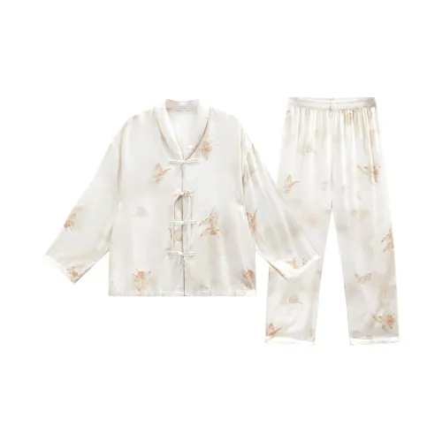 GUKOO Pajama Set Women's Apricot