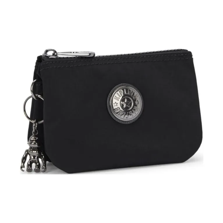Kipling Recycled Polyamide Wallet Small Size Women's Black-1