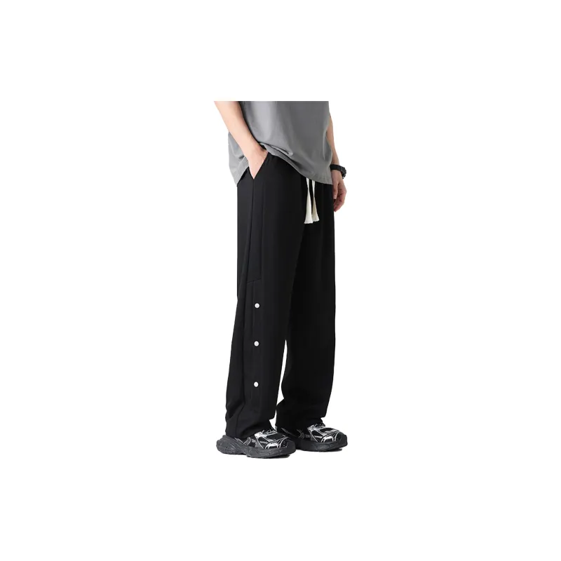 CELUCASN Casual Pants Unisex Light Heather Gray-7