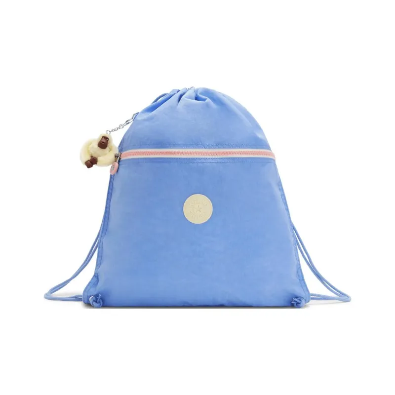 Kipling Polyamide Backpack Medium Size Women's Sweet Blue-0