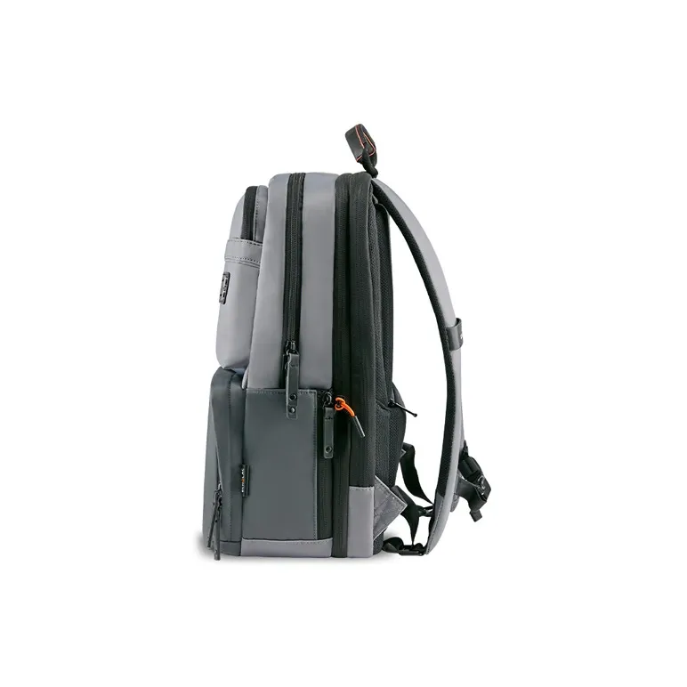 ECHOLAC Nylon Backpack Tubas Unisex Black/Army Green/Gray-12