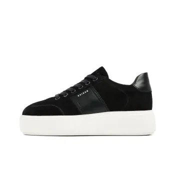 NUBIKK Elise Wing Low-Top Skateboard Shoes 4.5cm Women's Black