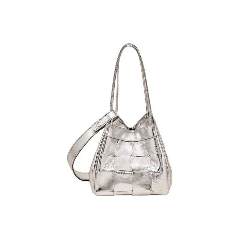 Marino Orlandi Synthetic Leather Bonded Cow Split Leather Handbag Small Size Women's Multicolor-14