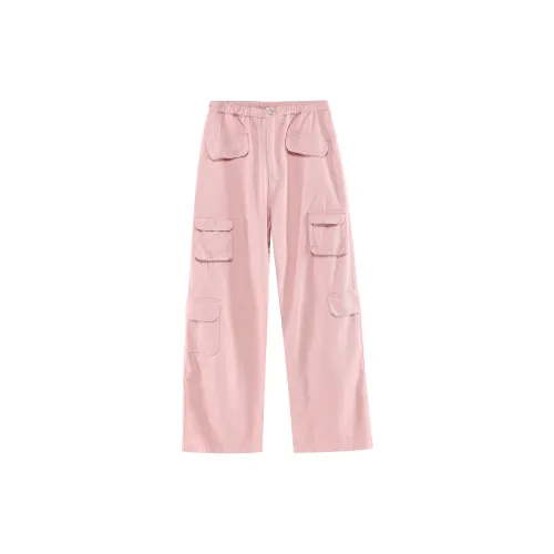 AHDO Cargo Pants Women's Pink