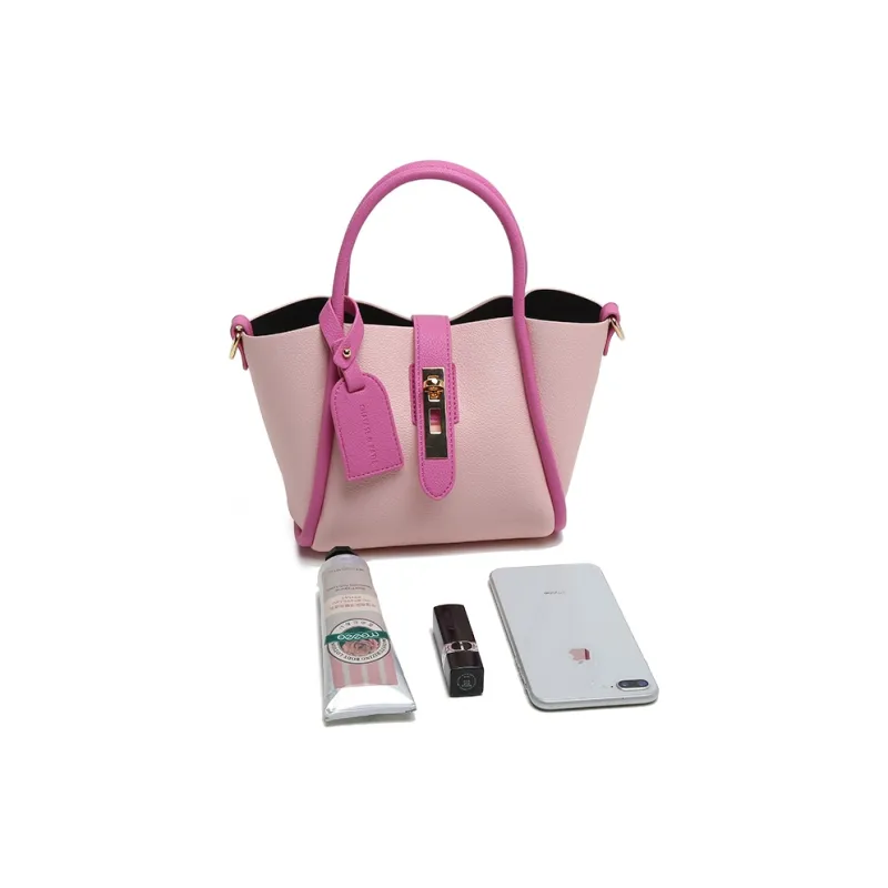Carit&Koty Polyurethane/Synthetic Leather One Shoulder Handbags Regular Women's Pink-3