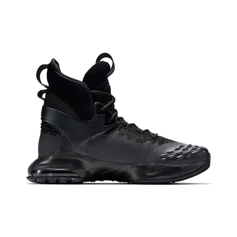 Nike Air Zoom Tallac Flyknit Anti Slip Wear Resistant High Top Outdoor Shoes Unisex Black-1