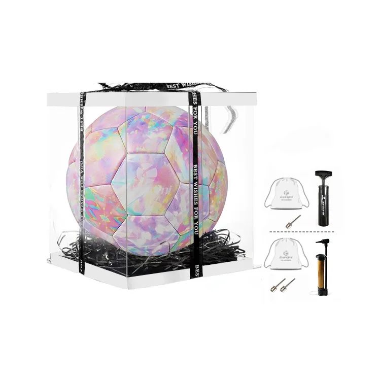 Kuangmi Size 5 Soccer PVC Unisex Diamond Tie Dye-6