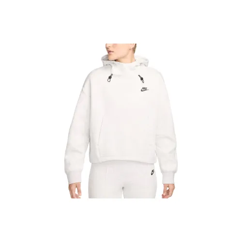 Nike Sportswear Tech Fleece Sweatshirts Women's Light Gray