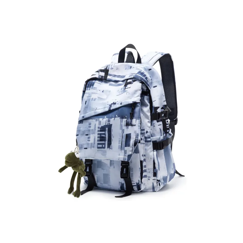 LANDCASE Fabric Backpack Laptop Backpack Unisex Multicolor-234