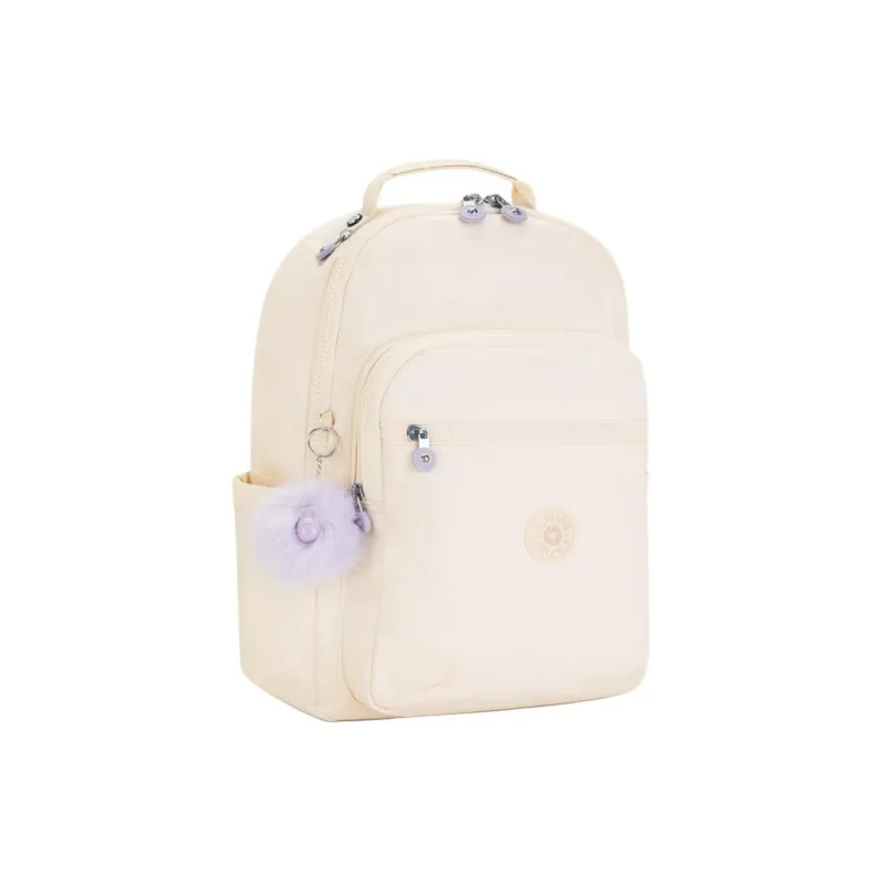 Kipling Polyester Backpack Large Size Women's Light Pink-2