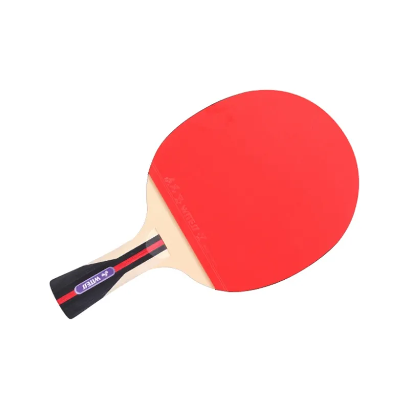 WITESS Ping Pong Paddles Unisex All Wood Black/Red-8