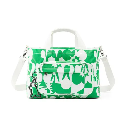 Kipling Shoulder Bags Green/White Multicolor