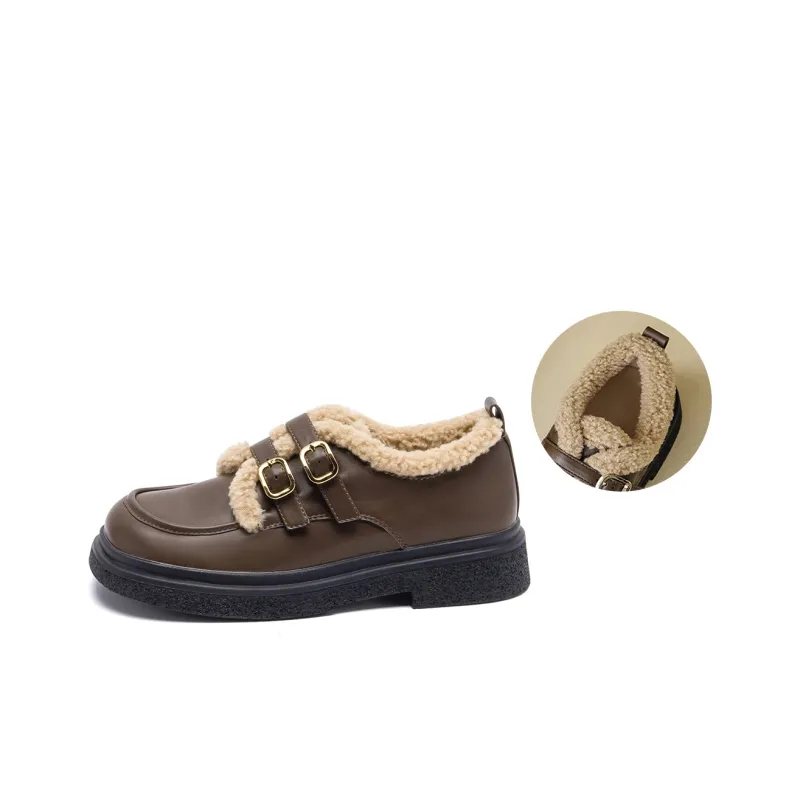 AGSDON Loafers Women's Black/Brown/Beige/Coffee-18