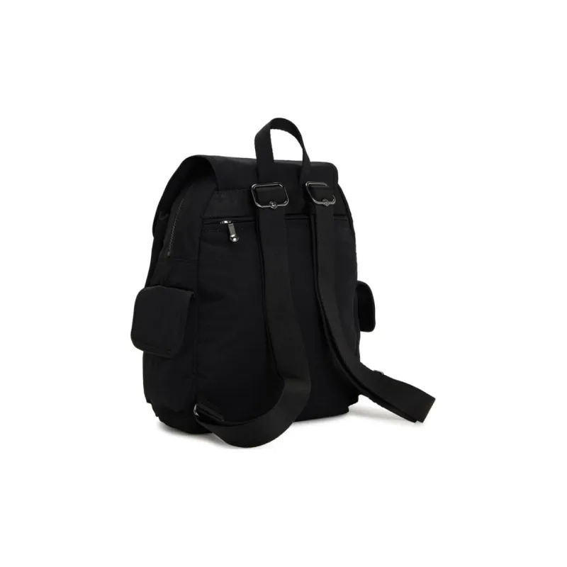 Kipling Recycled Polyamide Backpack Small Size Women's Endless Black-3