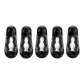 5 Pack Black