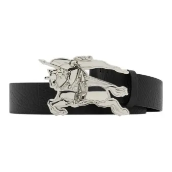 Burberry EDK buckle Leather Belt