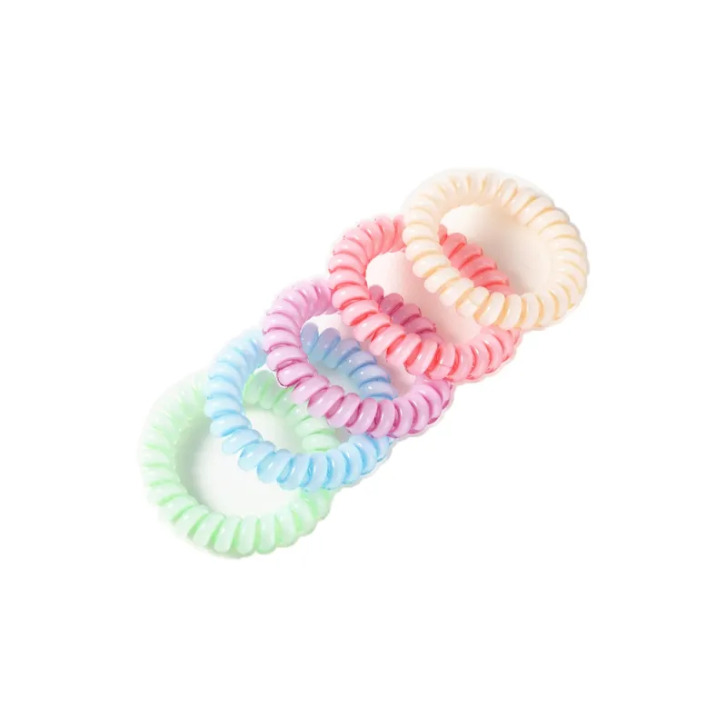 CAROMAY Resin Hair Ties Women's-0