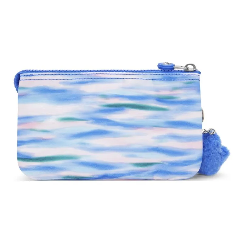 Kipling Recycled Polyester Wallet Large Size Women's Light Blue-2
