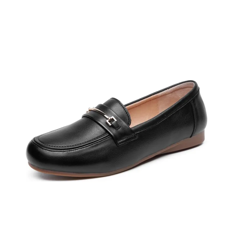 AOKANG Loafers Women's Black-1