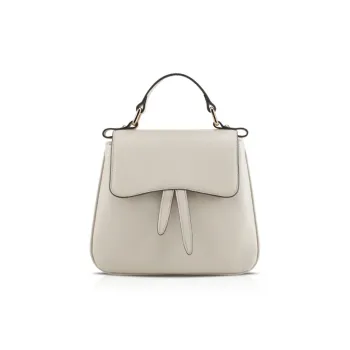 Unitude Cow Leather Crossbody One Shoulder Handbag Women's Gray