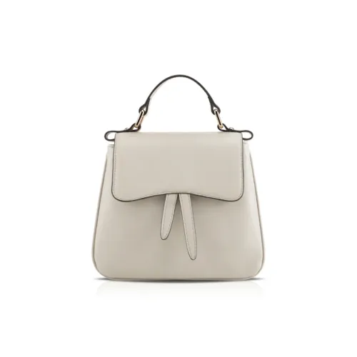 Unitude Cow Leather Crossbody One Shoulder Handbag Women's Gray